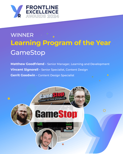 [2024 template] Banner_Winner_Frontline_Excellence_Awards_2024_V3_GameStop