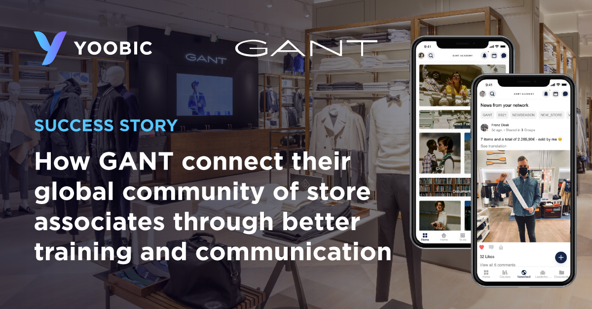 Gant Success Story retail Communications