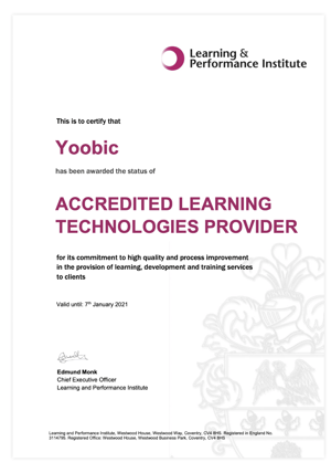 YOOBIC-LPI-Accreditation