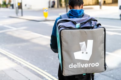 Deliveroo contactless delivery coronavirus